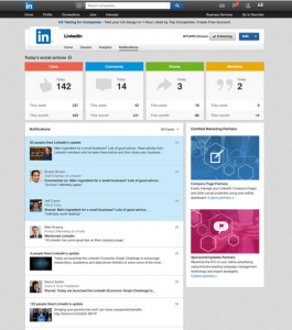 LinkedIn Notification update for 2015